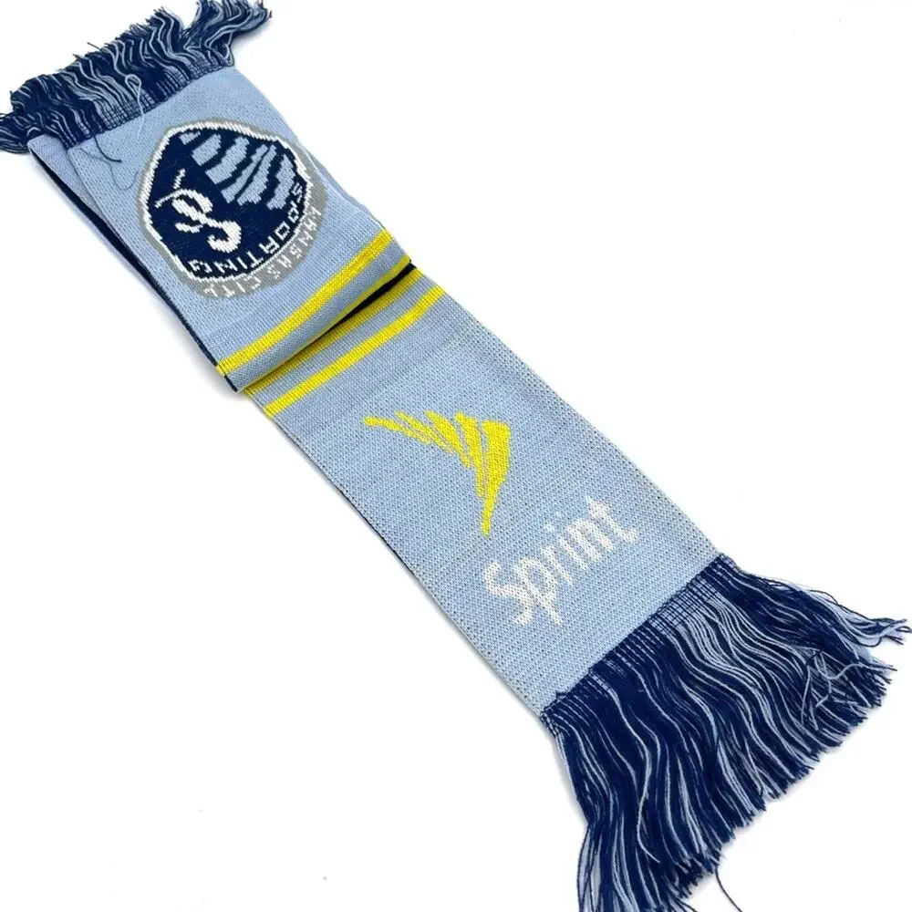 BUNDLE - SPORTING KC soccer team scarves (2) NEW in bag